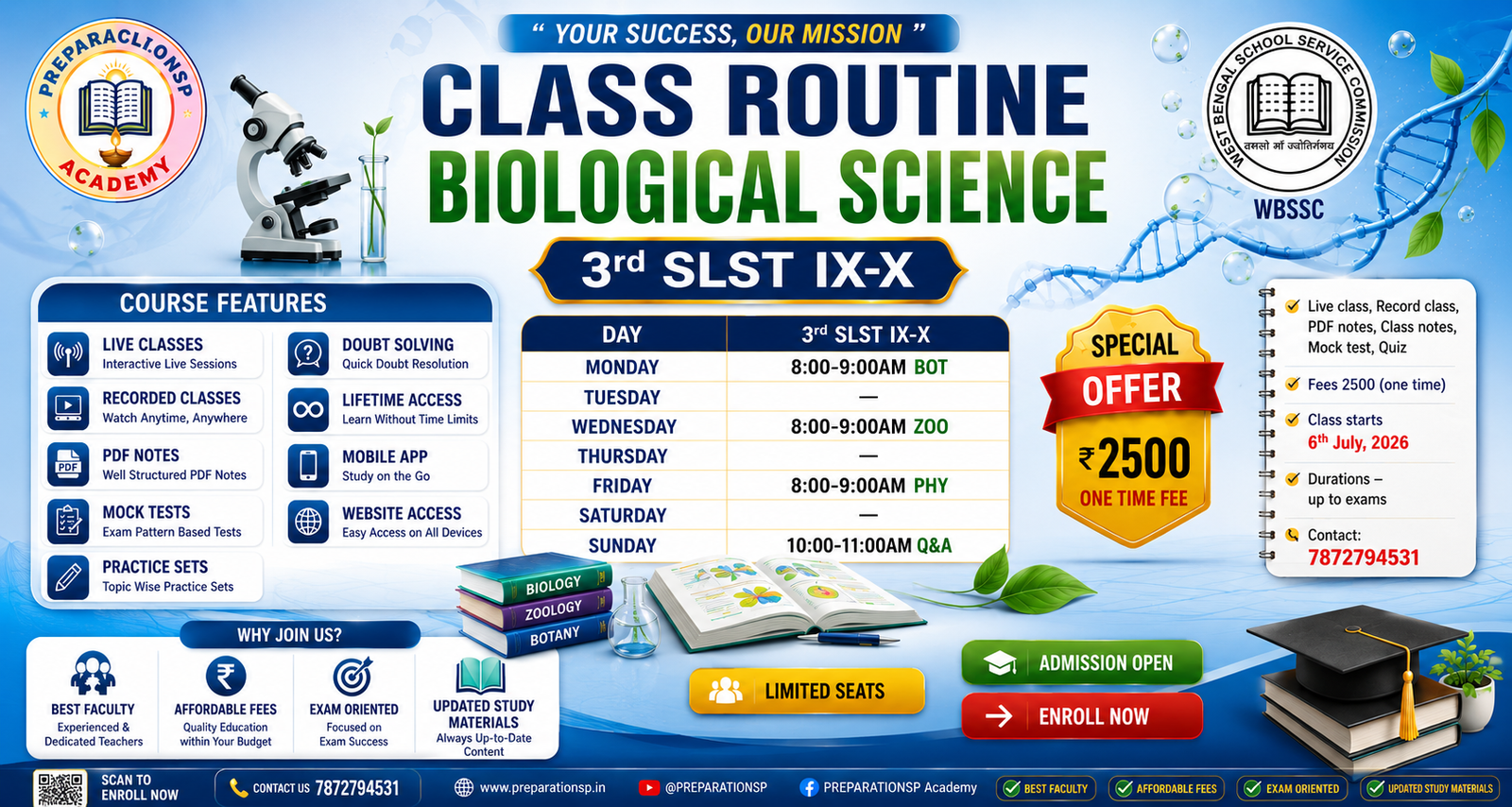 3RD SLST IX-X CRASH COURSE
